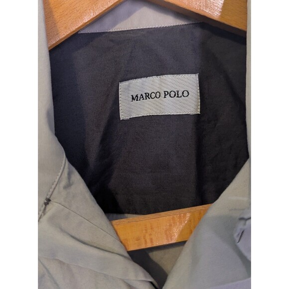 Marc O’Polo Polo Shirt Men Size L  Regular Fit Short Sleeve Collared Gray (854m) - Picture 3 of 3